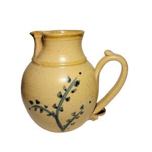 Vintage Dublin Pottery Ohio Stoneware Pitcher Hand-thrown Studio Art Pottery